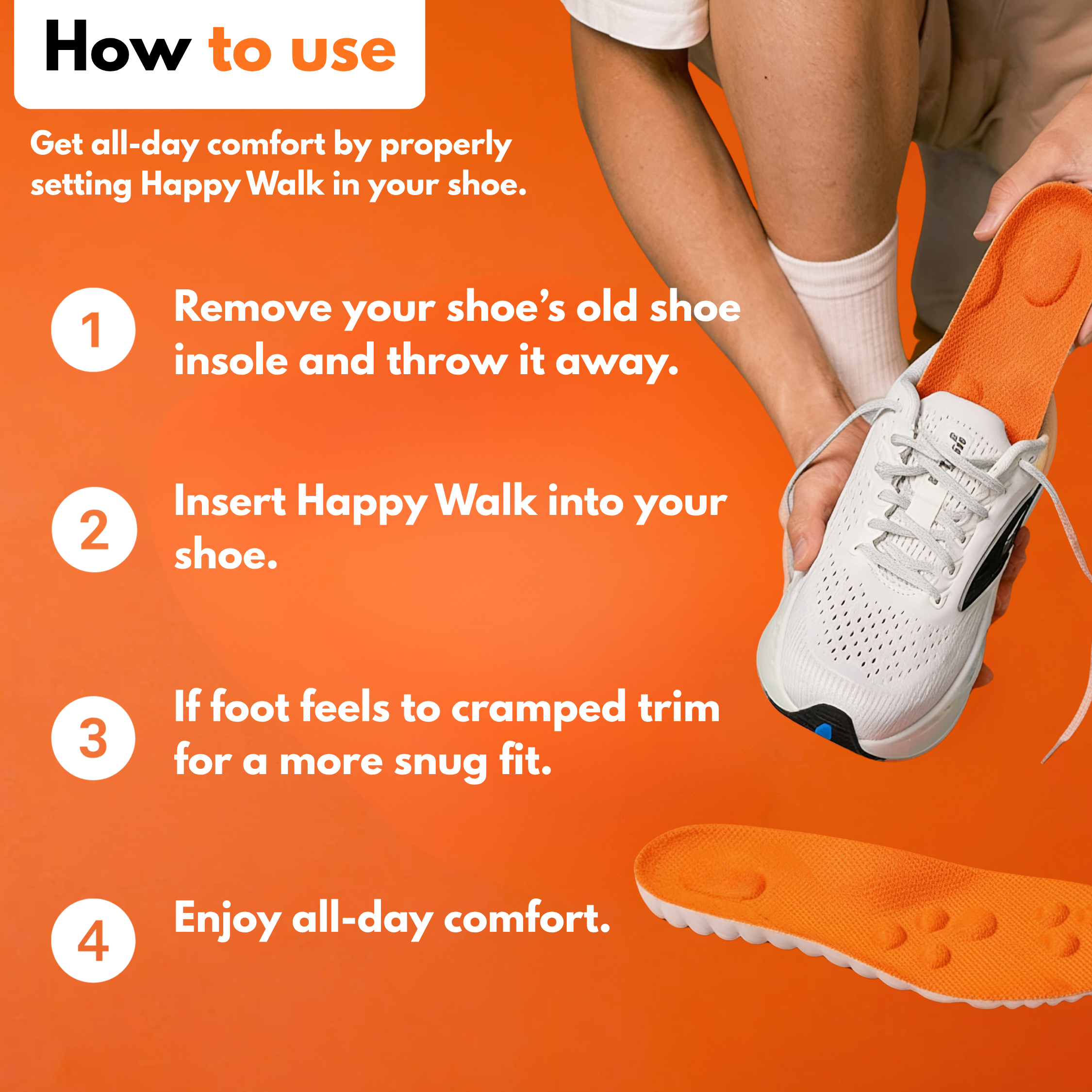 Happy Walk - massage insoles